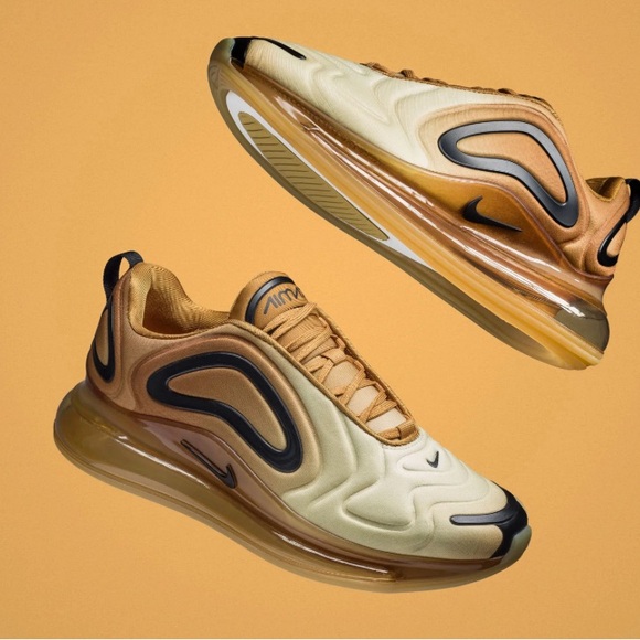 Nike Air Max 720 Men’s Size 12 in Box Desert Gold Colour - Picture 2 of 13